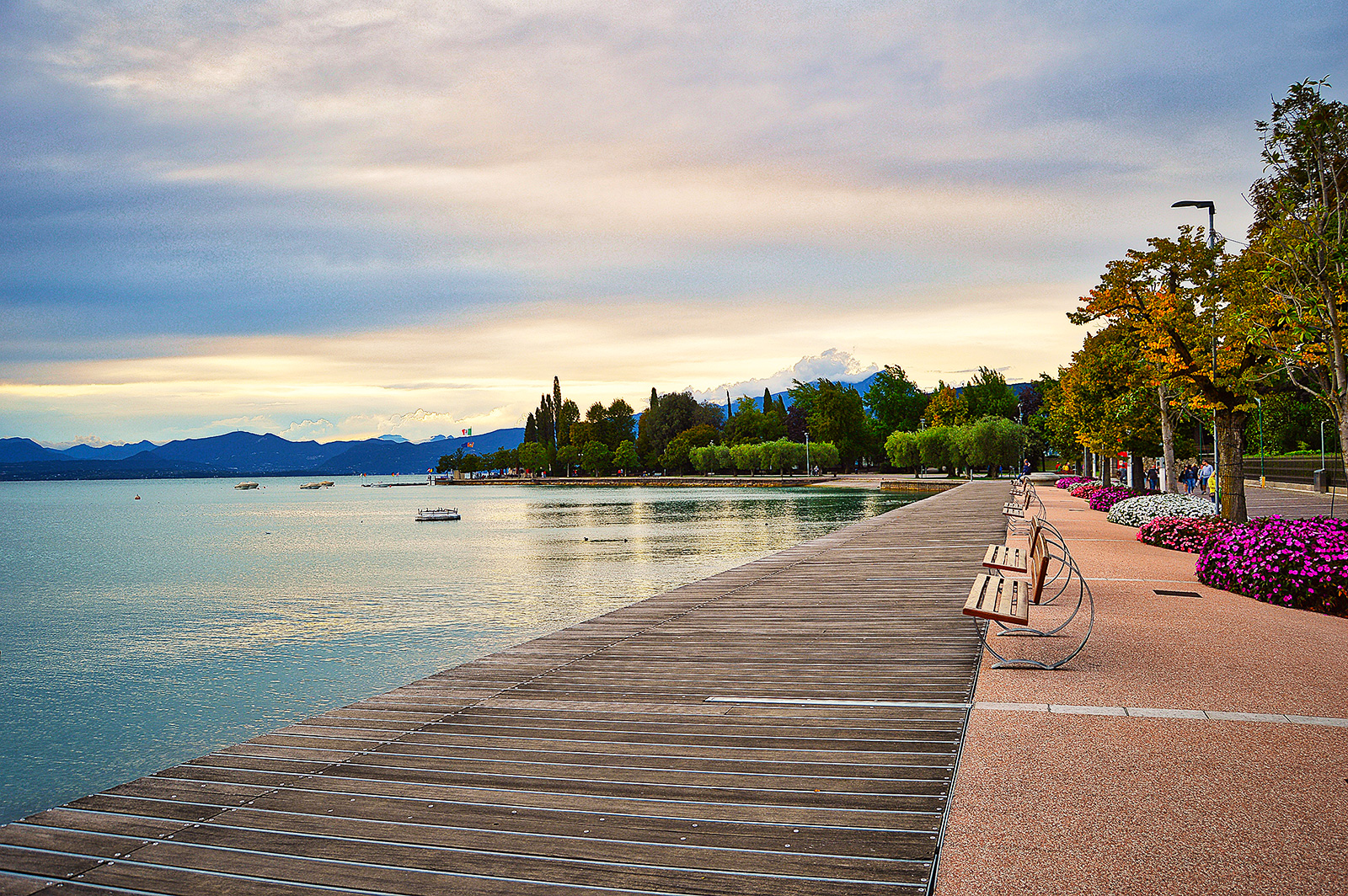 Lake Garda in summer