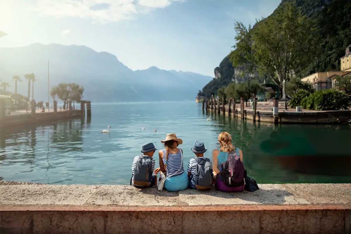 Holiday on Lake Garda with children