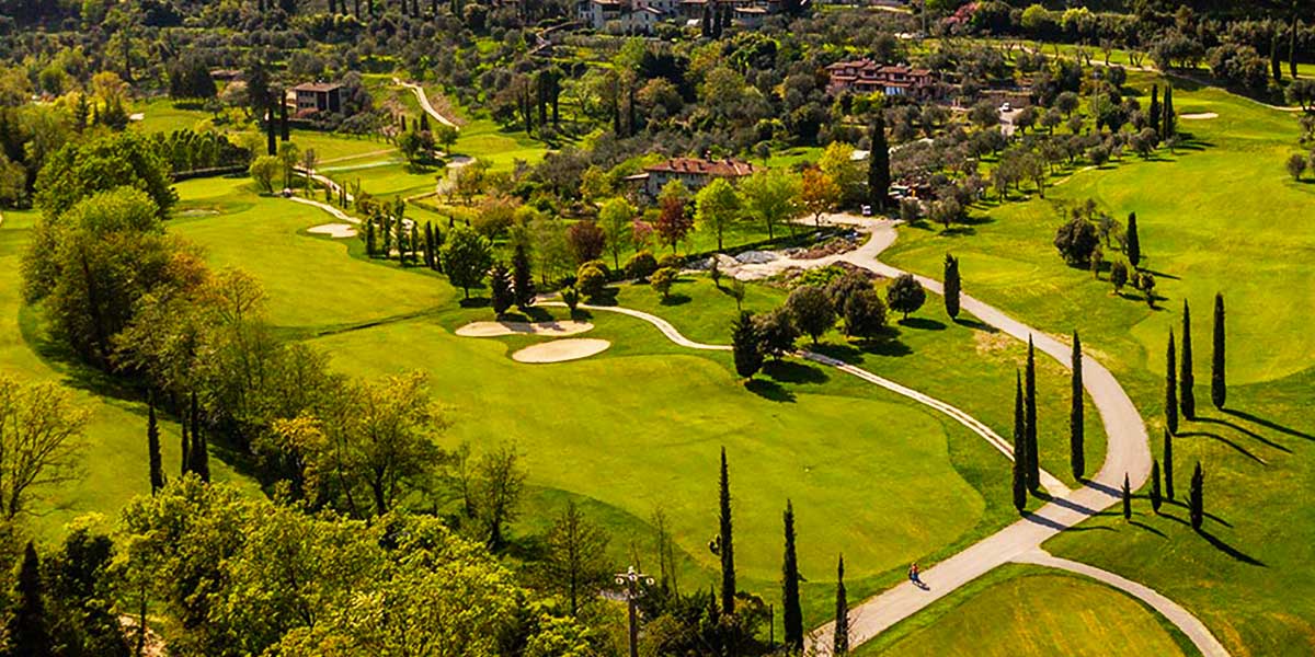 Golf region of Lake Garda