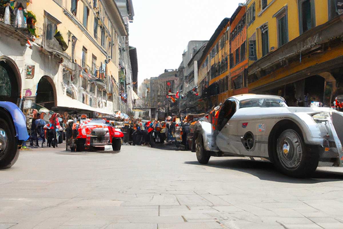 1000 Miglia 2023, entdecken Sie die Route