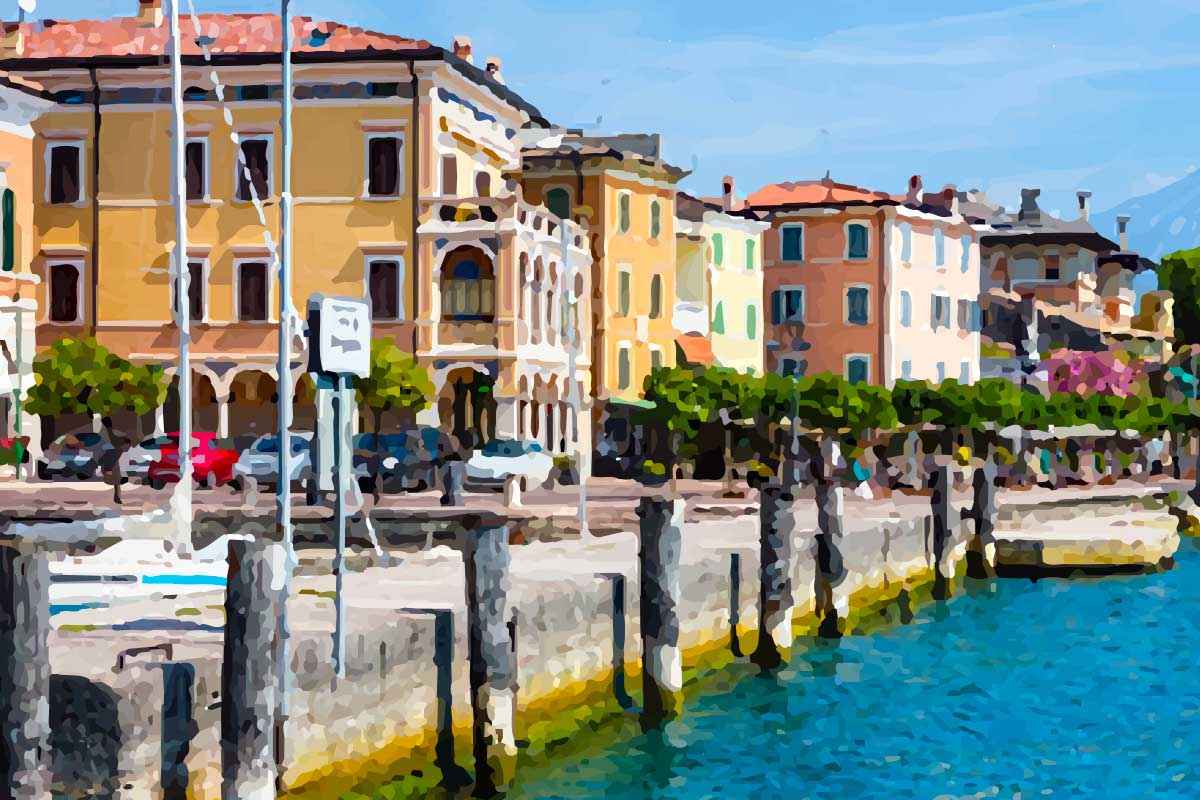 Art and history of Gargnano, Lake Garda