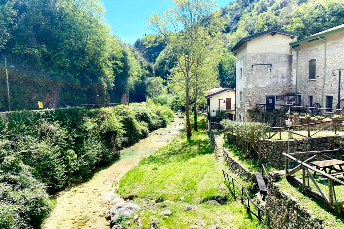 Toscolano Maderno sul lago di Garda