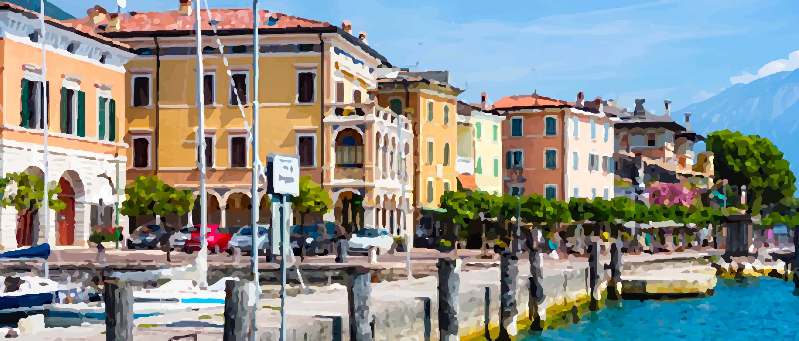 Kunst und Geschichte von Gargnano, Gardasee